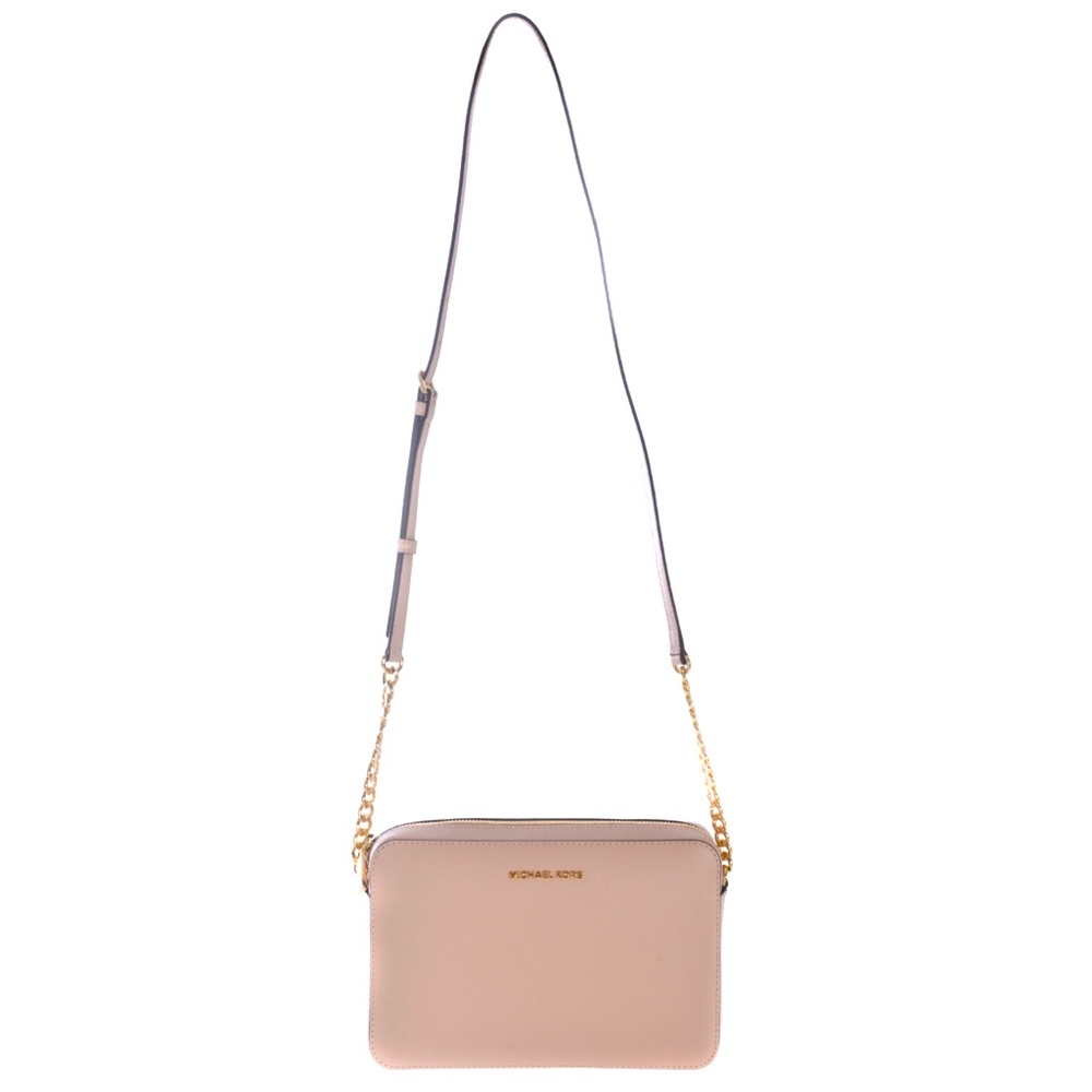 Michael Kors crossbody with card holder light pink/blush